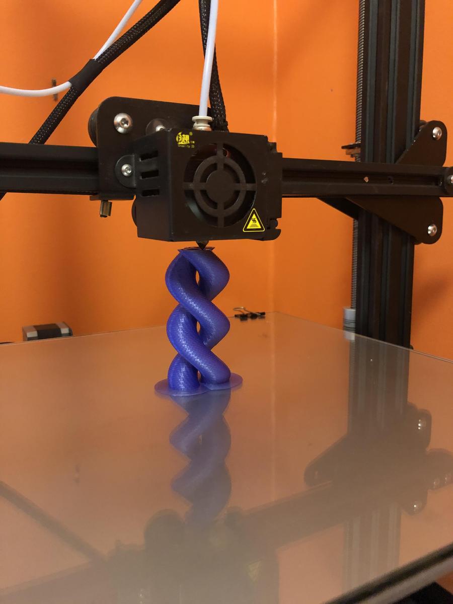 A 3D printed structure, by Sebastian