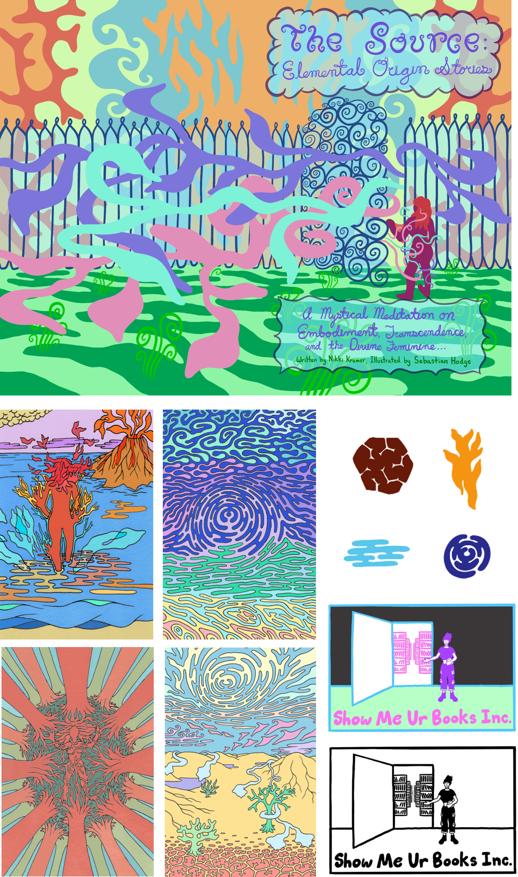 A zine cover by Sebastian.